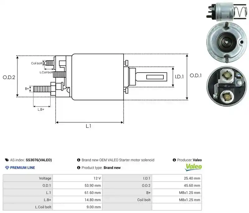 AS-PL SS3076(VALEO)