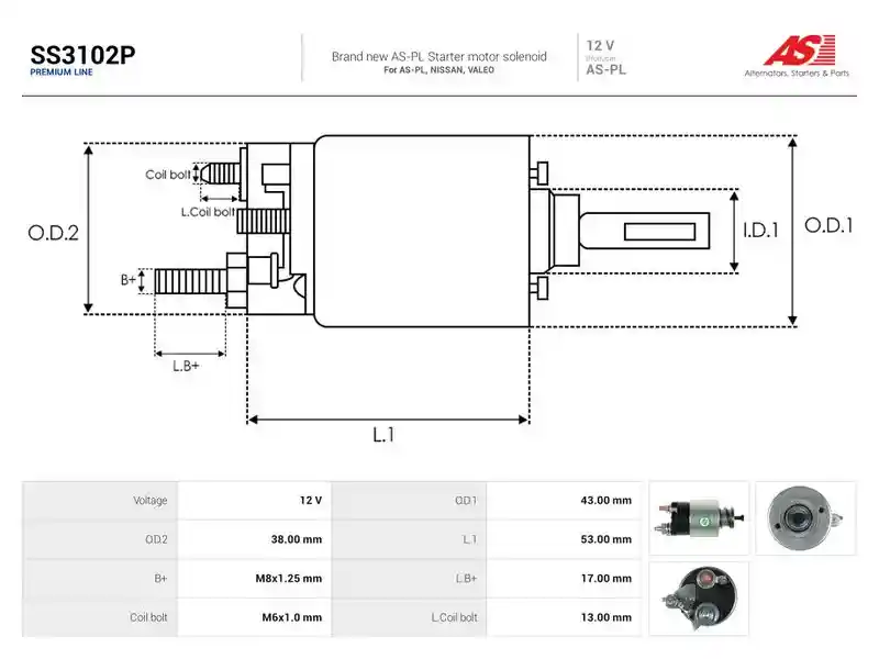 AS-PL SS3102P