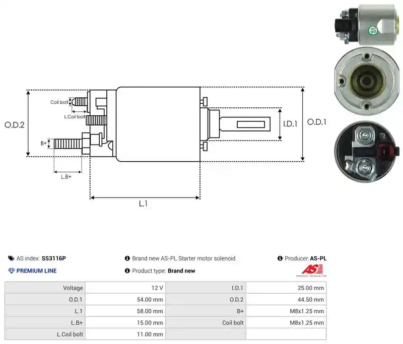 AS-PL SS3116P