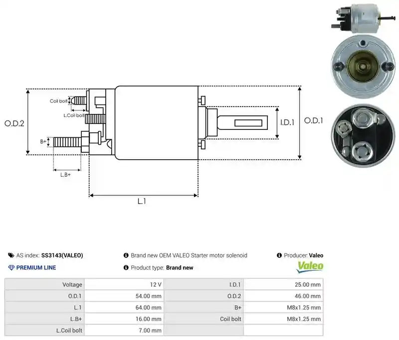 AS-PL SS3143(VALEO)