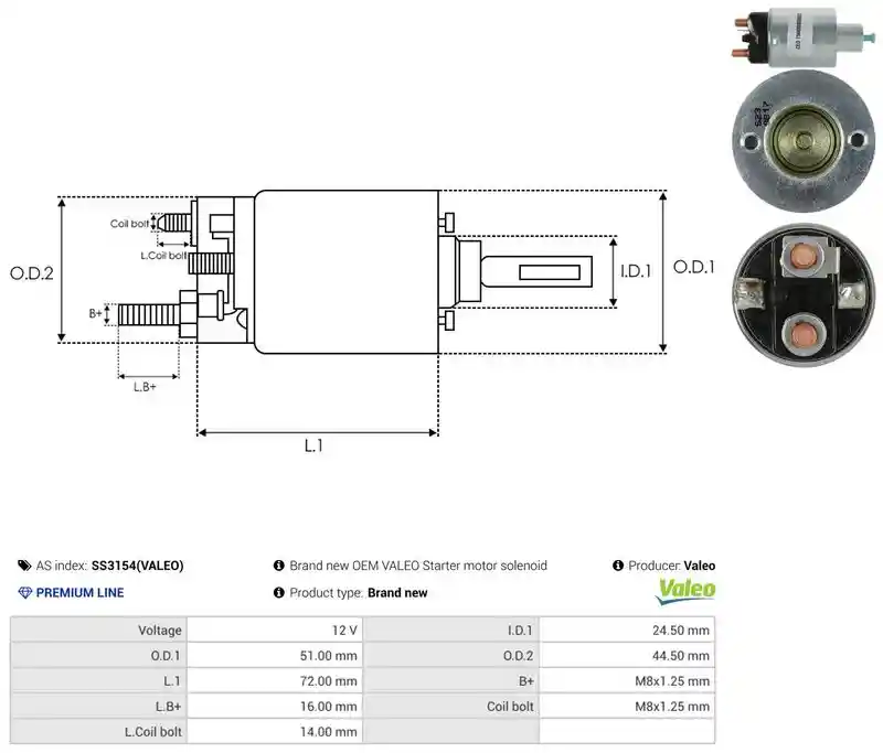 AS-PL SS3154(VALEO)