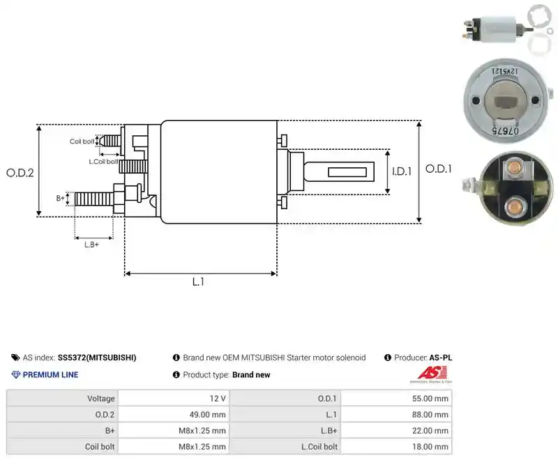AS-PL SS5372(MITSUBISHI)