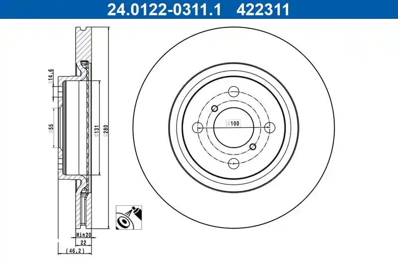 ATE 24.0122-0311.1