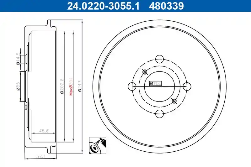 ATE 24.0220-3055.1
