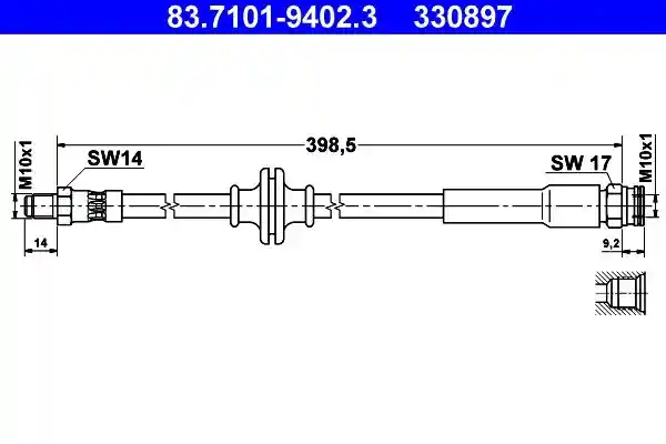 ATE 83.7101-9402.3 ATE 83.7101-9402.3
