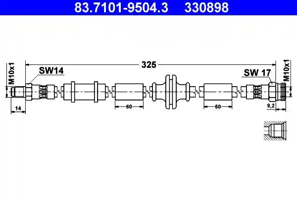 ATE 83.7101-9504.3 ATE 83.7101-9504.3