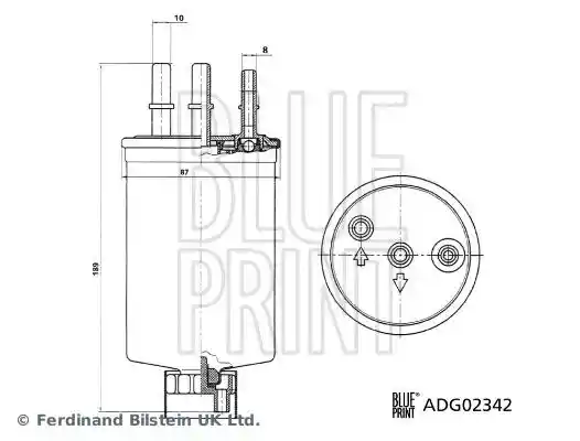 BLUE PRINT ADG02342 BLUE PRINT ADG02342