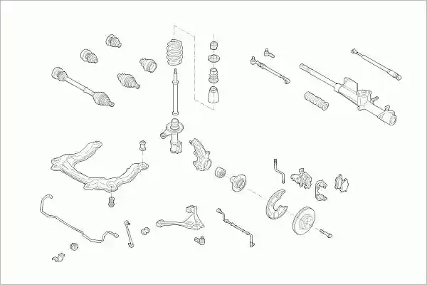BOGE AUDI-80B3-FB003