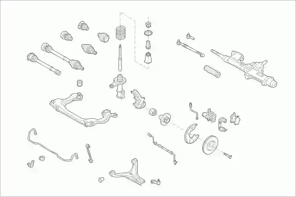BOGE AUDI-80B4-FB003
