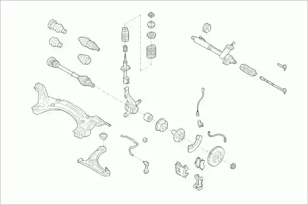 BOGE VW-LUPO-FB008
