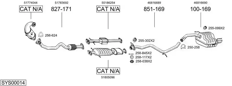 BOSAL SYS00014