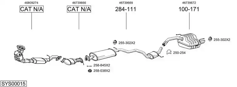 BOSAL SYS00015