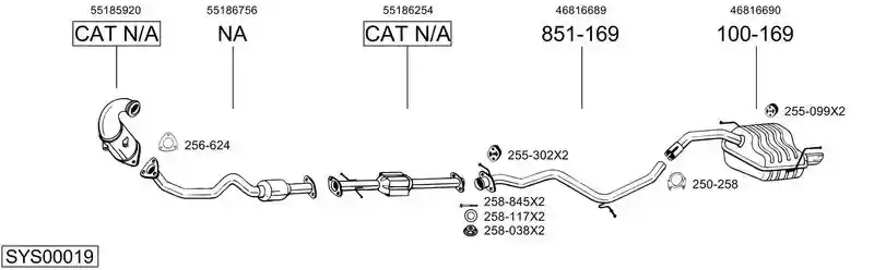 BOSAL SYS00019