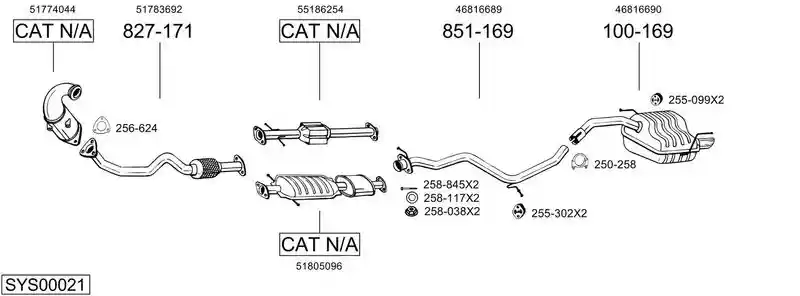 BOSAL SYS00021