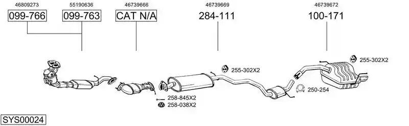 BOSAL SYS00024