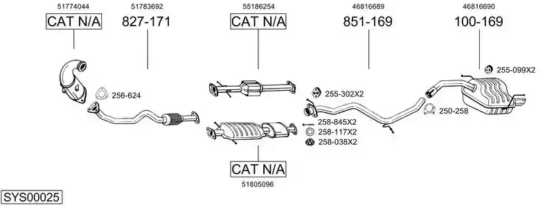 BOSAL SYS00025