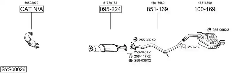 BOSAL SYS00026