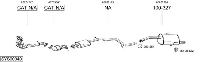 BOSAL SYS00040