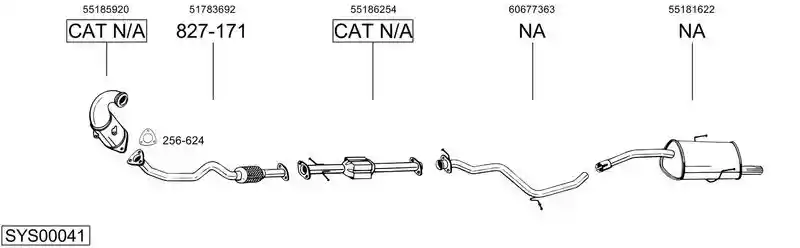 BOSAL SYS00041