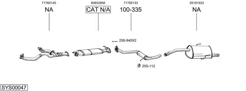 BOSAL SYS00047