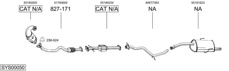 BOSAL SYS00050