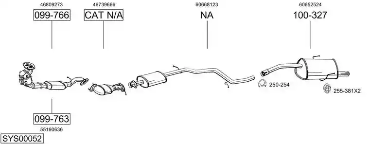 BOSAL SYS00052