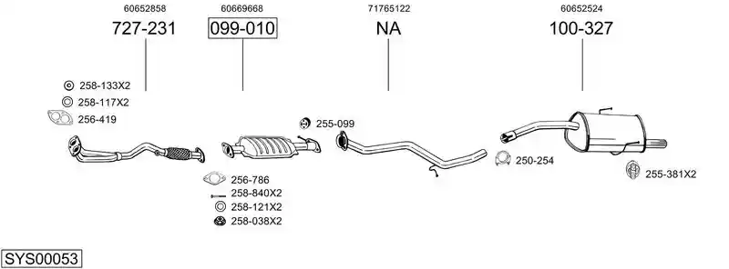 BOSAL SYS00053