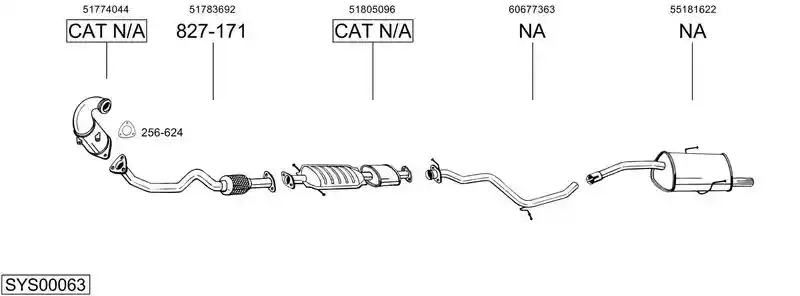 BOSAL SYS00063