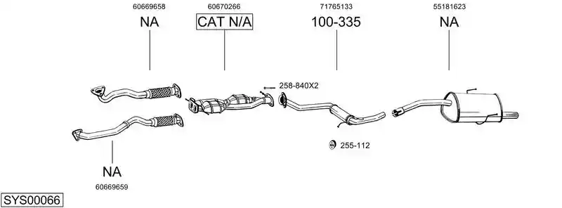 BOSAL SYS00066