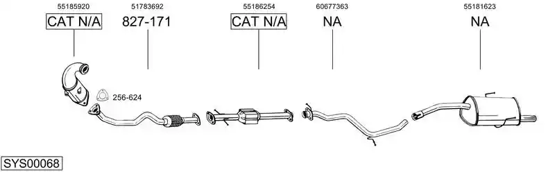 BOSAL SYS00068