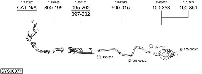 BOSAL SYS00077