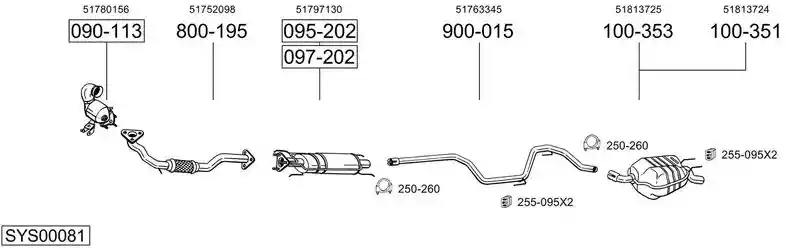 BOSAL SYS00081