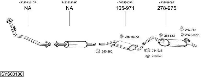 BOSAL SYS00130