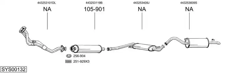 BOSAL SYS00132