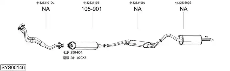 BOSAL SYS00146