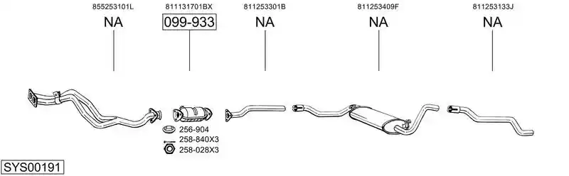 BOSAL SYS00191