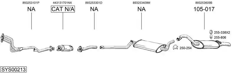 BOSAL SYS00213