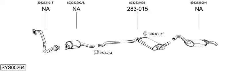 BOSAL SYS00264