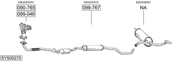 BOSAL SYS00270