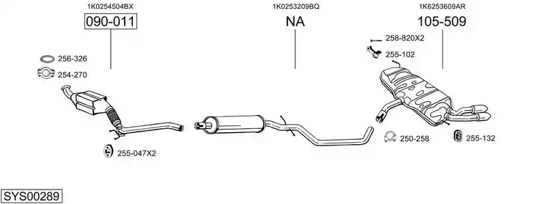 BOSAL SYS00289