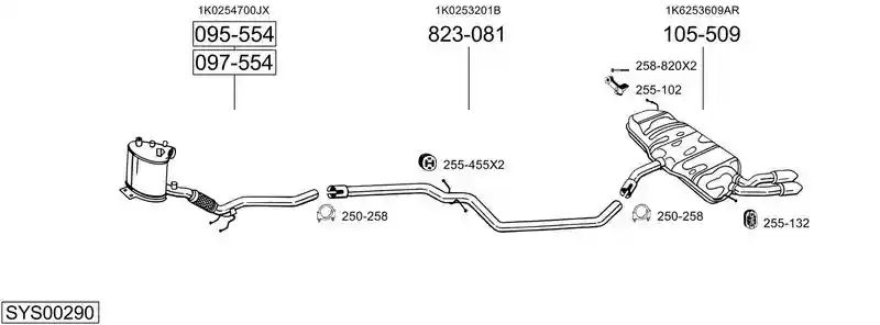 BOSAL SYS00290