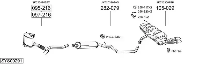 BOSAL SYS00291