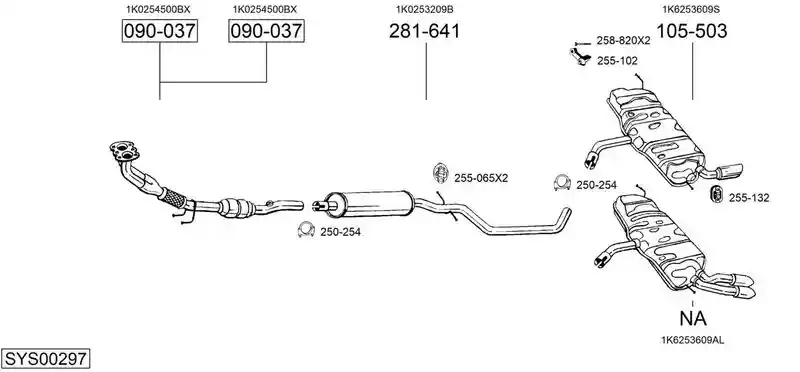 BOSAL SYS00297