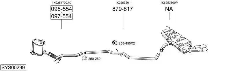 BOSAL SYS00299