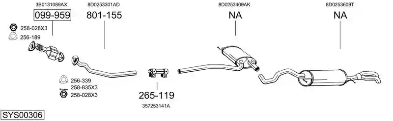 BOSAL SYS00306