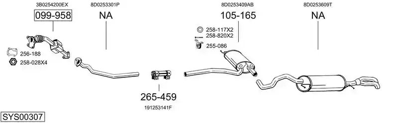 BOSAL SYS00307