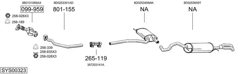 BOSAL SYS00323