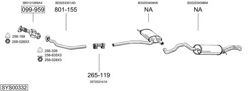 BOSAL SYS00332
