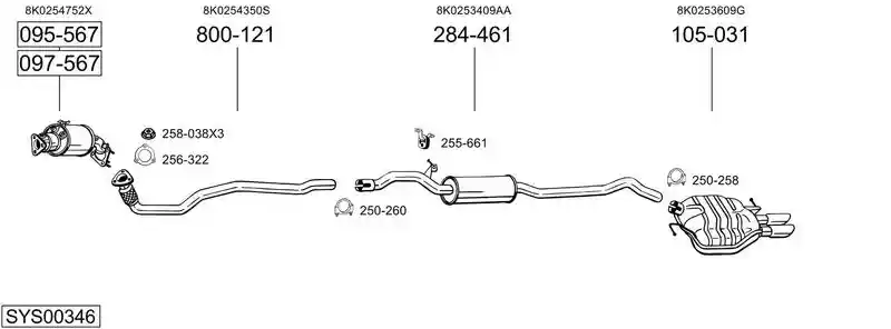 BOSAL SYS00346
