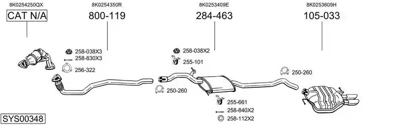 BOSAL SYS00348